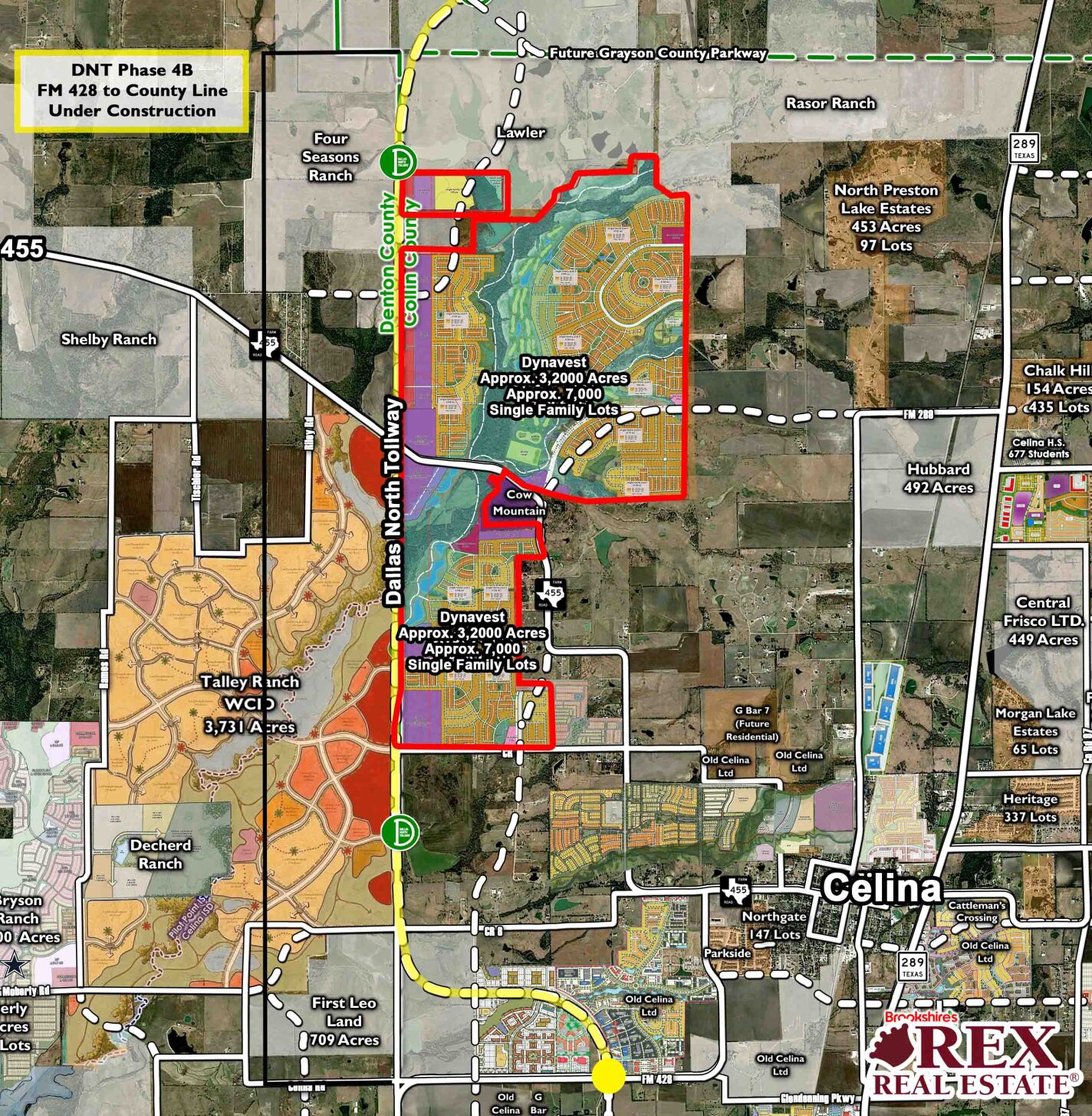 Celina Legacy Hills map